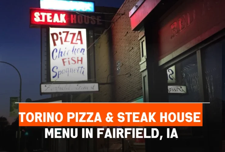 Torino Pizza & Steak House Menu in Fairfield