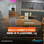 Uncle Johnny's Pizza Menu in Plaquemine, LA