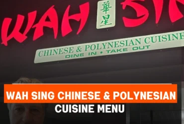 Wah Sing Chinese & Polynesian Cuisine Menu in Franklin, MA