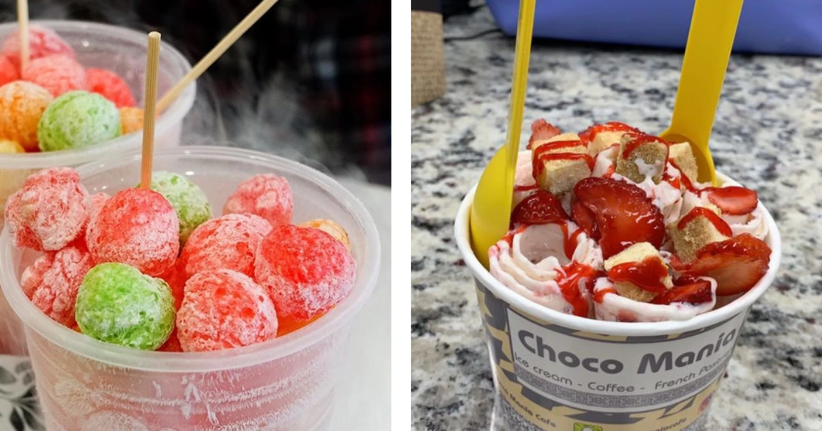 choco mania cafe menu