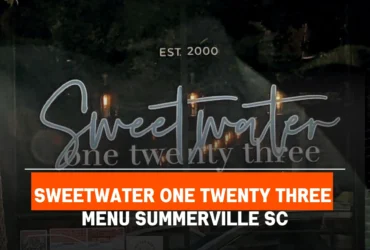 sweetwater one twenty three menu