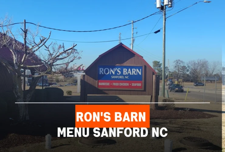 Ron's Barn Menu Sanford NC