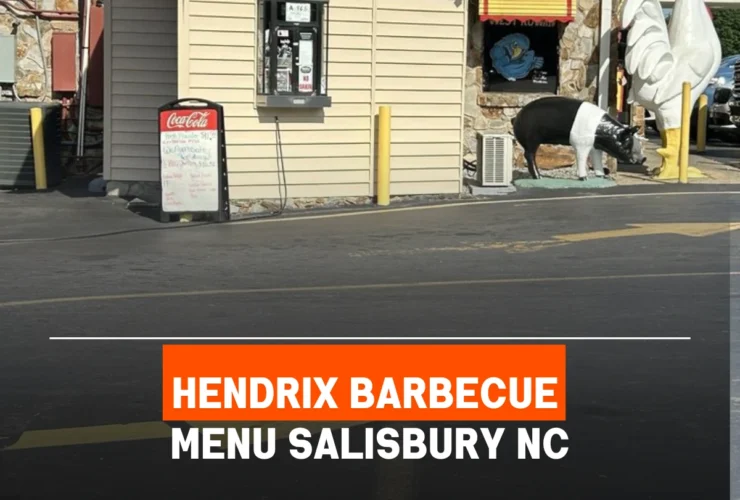 Hendrix Barbecue Menu Salisbury NC