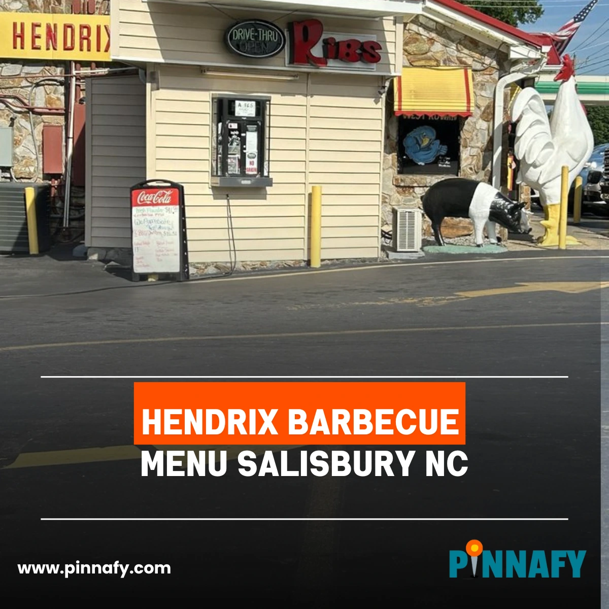 Hendrix Barbecue Menu Salisbury NC