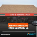Gino's Italian Deli Menu Madison WI