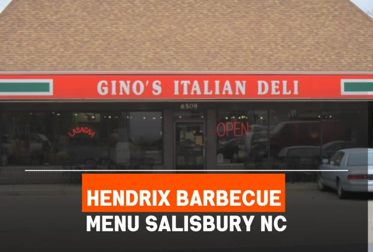 Gino's Italian Deli Menu Madison WI