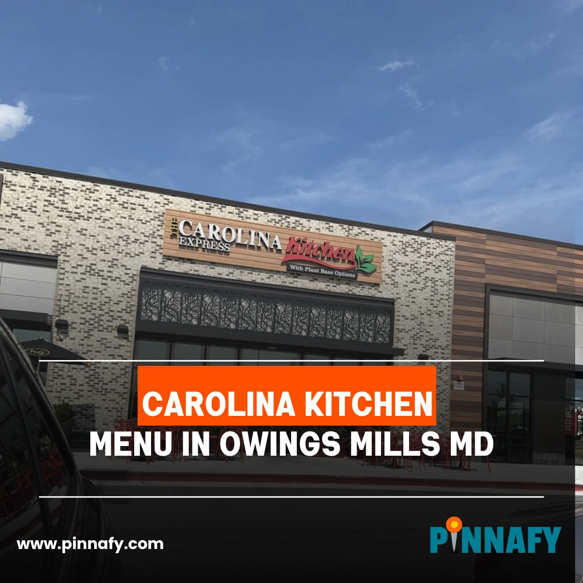 Carolina Kitchen Menu in Owings Mills MD
