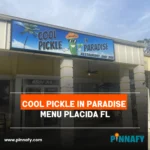 cool pickle in paradise menu Placida FL