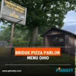 Bridge Pizza Parlor Menu Ohio