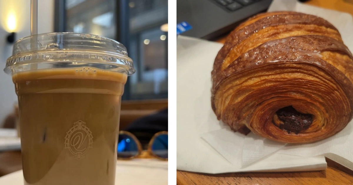 Clock Coffee Shop Menu