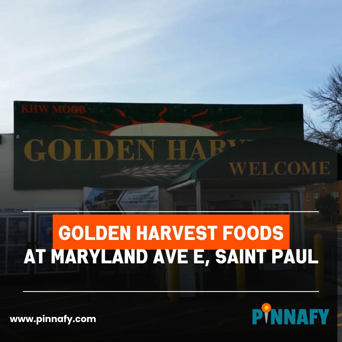 Golden Harvest Foods Menu