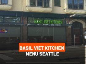 Basil Viet Kitchen Menu Seattle