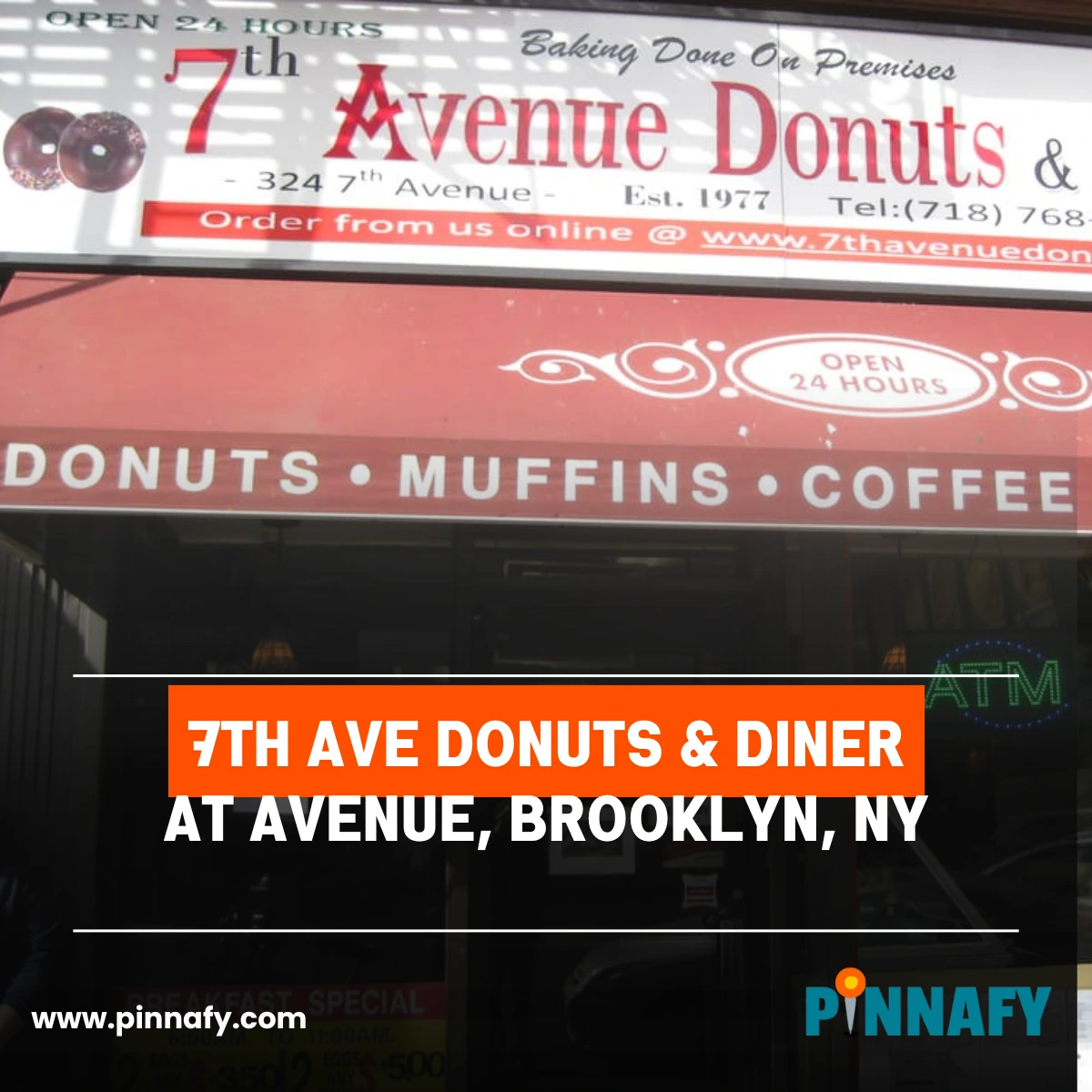 7th ave donuts & diner Menu