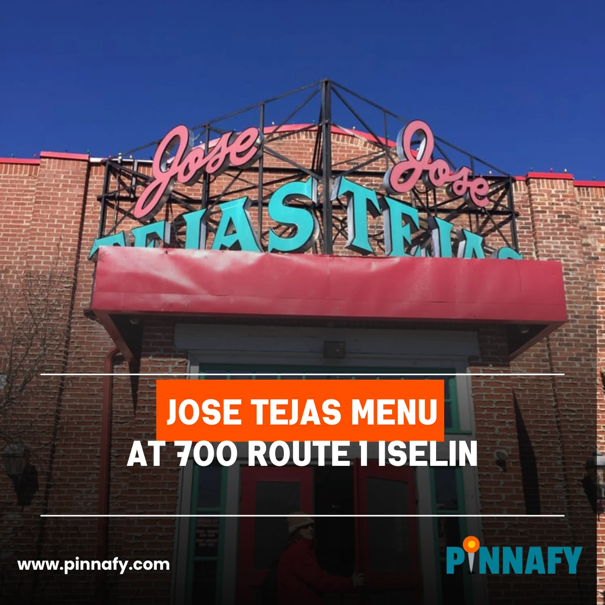 Jose Tejas Menu