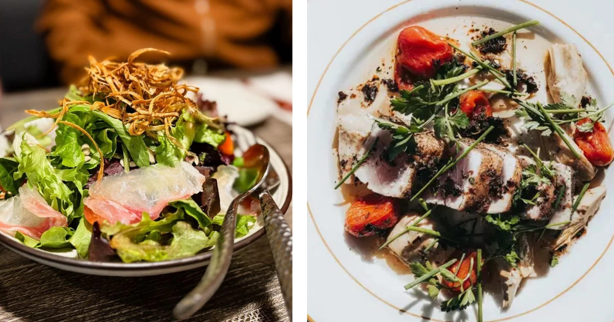 Leichi Restauranat Menu