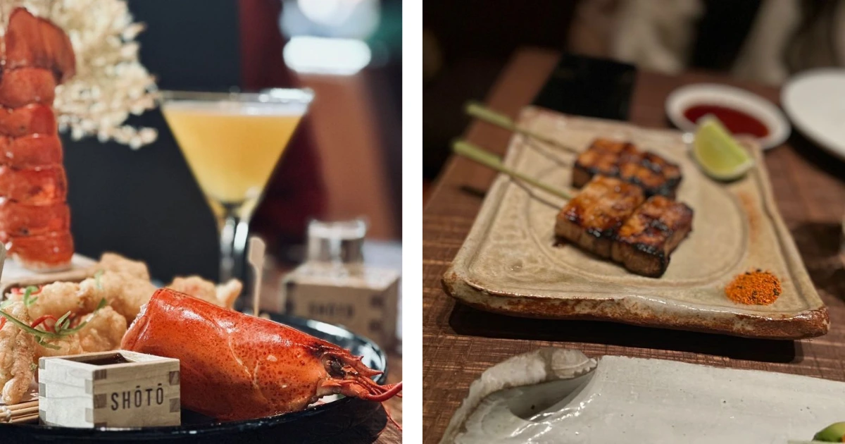 shōtō washington dc menu